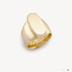 Kendra Scott gold cocktail ring